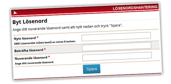 Bild: Lösenordshantering
